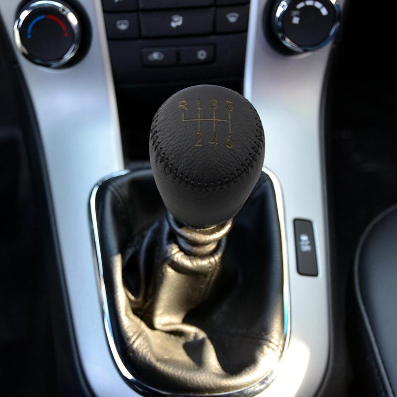 5/6 Speeds Leather Car Gear Shift Collars for Chevrolet Cruze Sedan Hatchback 2009 - 2012 2013 2014 Knob Cover Acc.