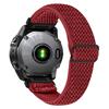 20mm Wave Pattern Nylon Strap for Garmin Fenix 8 43mm/Descent MK3/MK3i Quick Release Watch Band