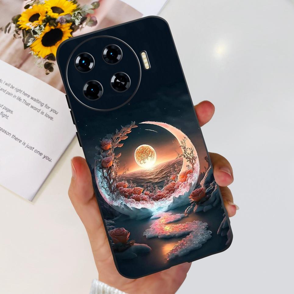 Мягкий силиконовый задний чехол для Tecno Spark 20 20c 20 Pro Pro+ Plus, противоударный чехол, крутой стиль, узор с драконом и мультяшными персонажами