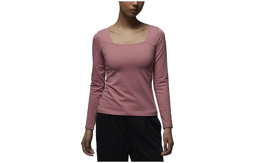 Jordan Regular Sleeve T Shirt Women's Stardust Red FB5201-618