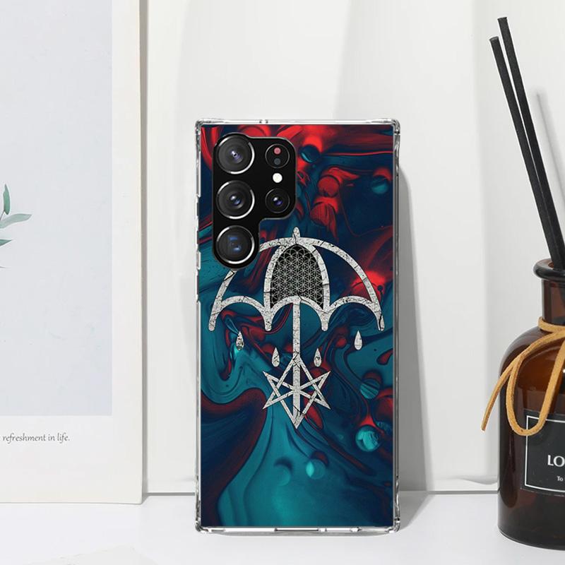 Чехол для телефона Bring Me The Horizons для Samsung Galaxy S25 S24 S23 S22 Ultra S21 FE S20 Plus S10 + S10E Арт Fundas Задняя крышка S24 S