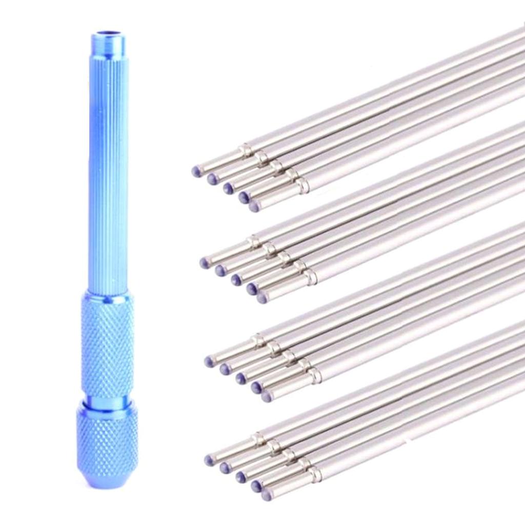 Татуировка кожи маркер ручка стержни микроблейдинг маркер ручка сменный аксессуар водонепроницаемый татуировка живопись рисунок ручка замена