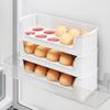 Fresh-keeping Egg Storage Rack Plastic Egg Storage Box Simple Egg Holder  for Kitchen