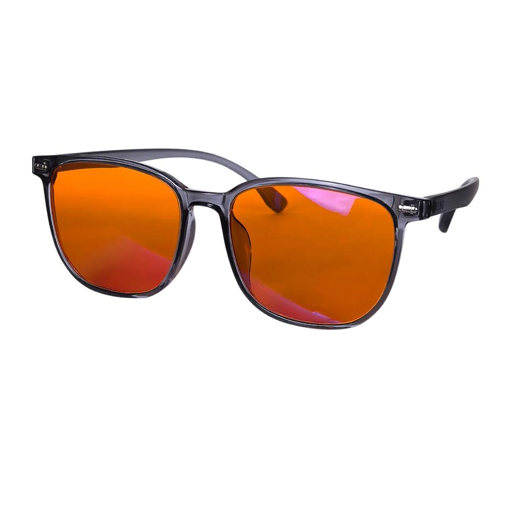 Очки с красным оттенком Shinu для использования за компьютером и телефоном. Очки с фильтром синего света и красными линзами для сна. Компьютерные очки