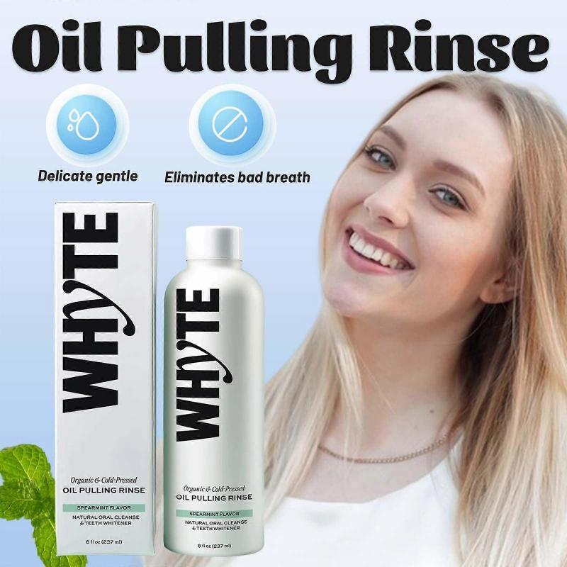 Soothe Gums & Freshen Breath Naturally | Herbal Oral Rinse with Essential Oils | Alcohol-Free, Fluoride-Free Mouthwash | Plant-Based Oral Care | Tooth