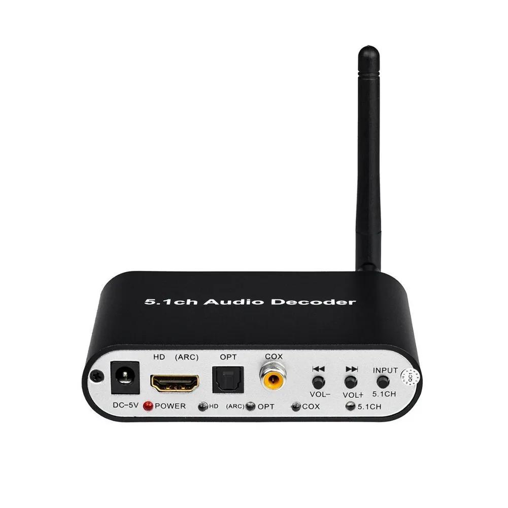 Плата 5.1 Аудио Декодер с USB-плеером, Оптическим и Коаксиальным входом и HD ARC для Домашнего Кинотеатра