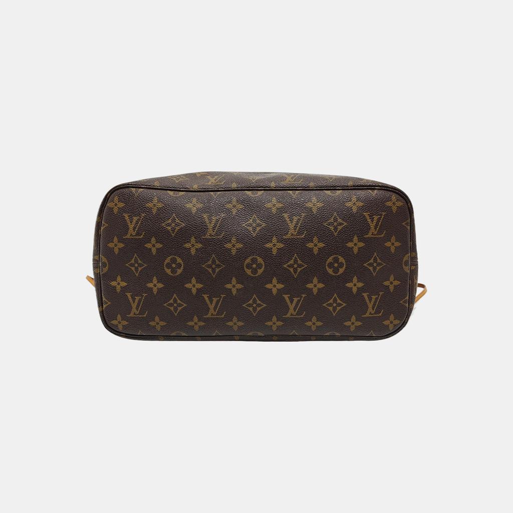 [Pre-Owned] Neverfull Mm Monogram Coated Canvas With Leather Trim Tote Bag - Fair #9Q8MQE
