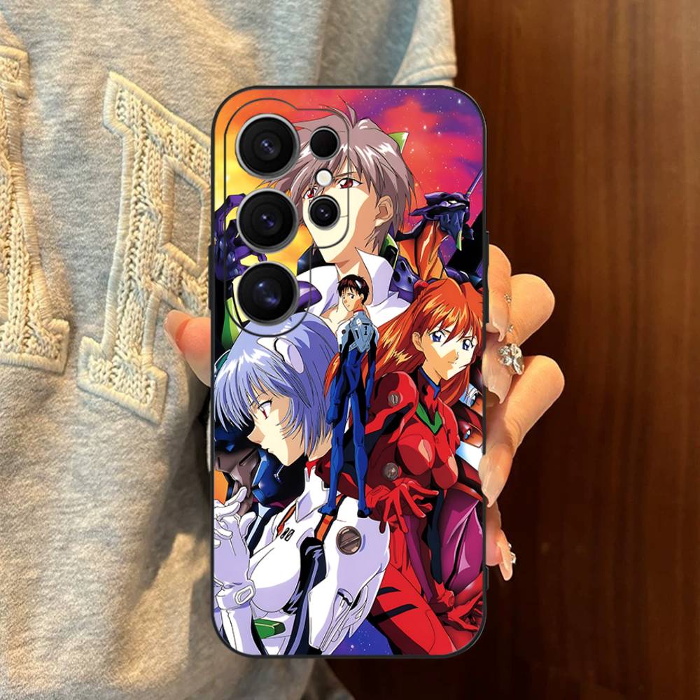 Горячий Аниме E-Evangelions Чехол для Телефона Для Samsung S 24 Fe 25 Ultra Plus 20 Lite 21 30 22 23 24 22 Ultra 5G Fundas
