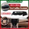 Аксессуары для Cadillac Escalade 2015-2024 Коврик на центральную консоль автомобиля, Козырек на приборную панель, Пылезащитный, Противоскользящий коврик-чехол на приборную панель
