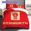 Постельное белье с рисунком Kenworth Декор для дома Подарок на день рождения (1 пододеяльник + 2 наволочки, без наполнителя)