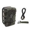 Trail Camera Game Camera HD PIR 24MP 2.7K 0.2S Trigger Motion Activated IP66 Waterproof Night