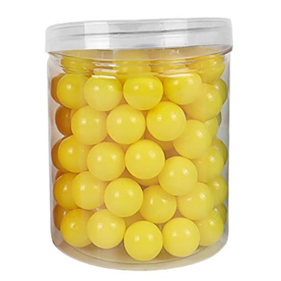 100 шт. гладких счетных шариков 2 см разных цветов с тубусом для хранения для дошкольного обучения