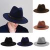 (проектор)Мужские и женские винтажные широкие шляпы с пряжкой на ремне, шляпы Outbacks
