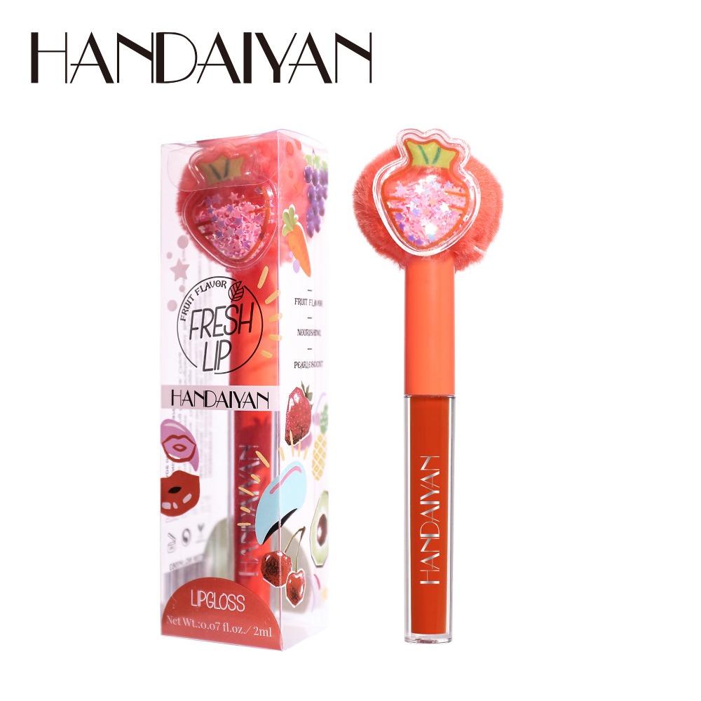 HANDAIYAN Stek Gjin Beker Lip Glaze Velvet Filvet Mist Матовая помада Reade Fruit Plusplus HEAD Gloss