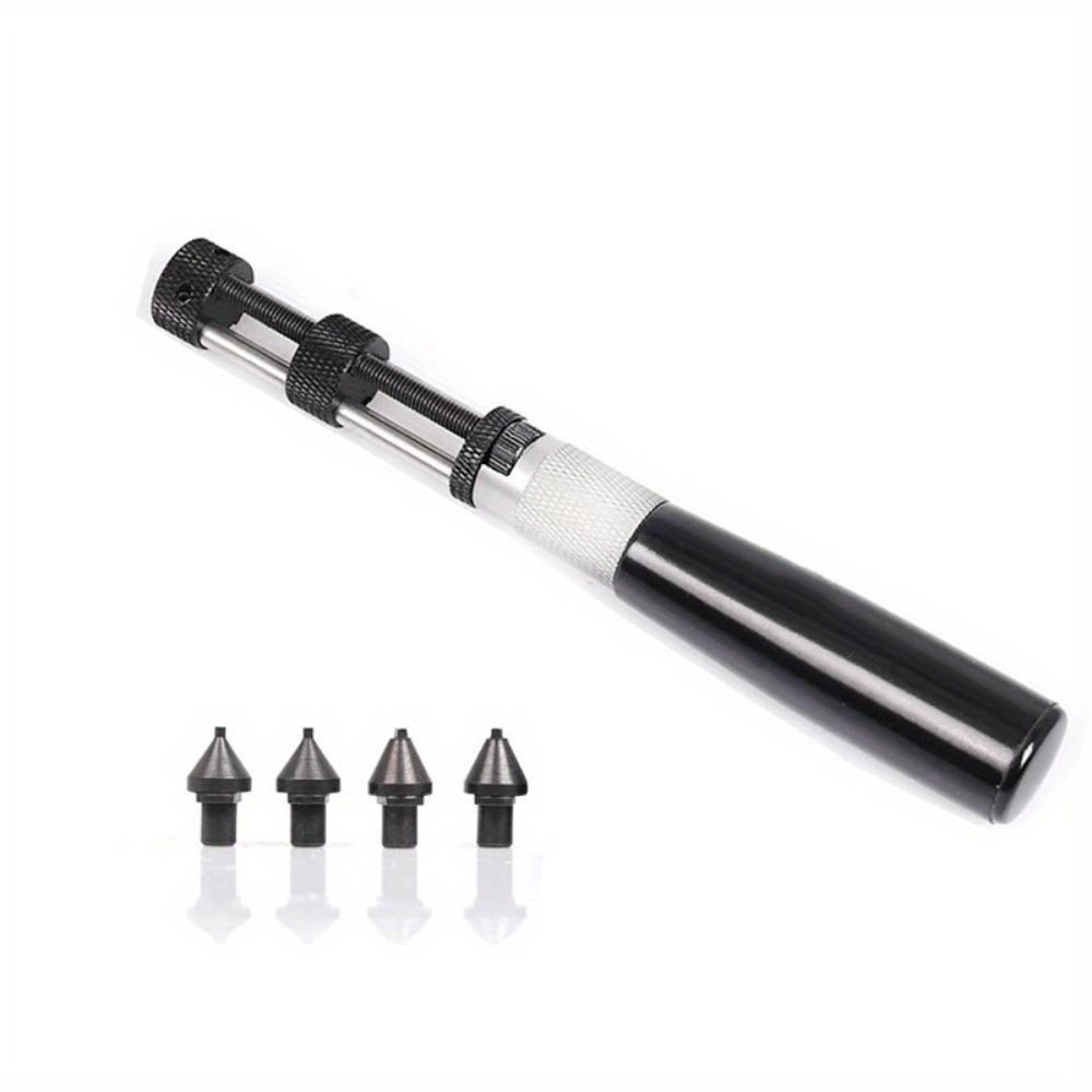 T Shaped Watch Back Case Cover Opener Remover with 4 Dies No.2289 Watch Repair Battery Replacement Tool for Watchmaker 20-55mm