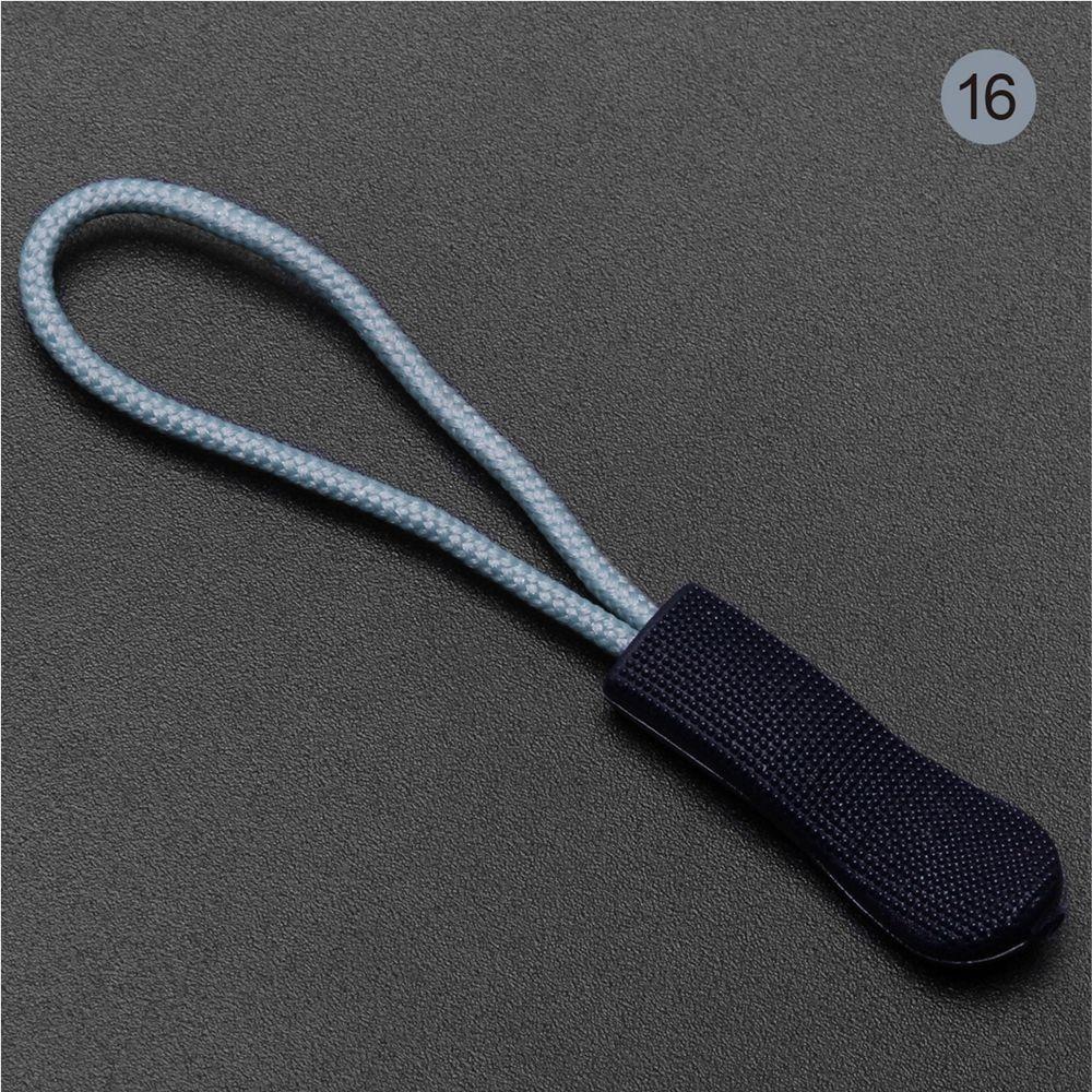Backpack End Fit Crafts Rope Fixer Tag Zipper Ropes Zip Cord Zipper Puller Zipper Buckle