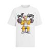 Homer Simpson Duff GYM Fitness Pump Pain Gain Baumwolle T-Shirt Herren