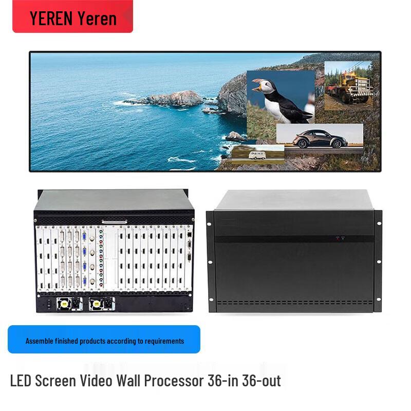 Компоненты процессора видеостэкера Yeren LED