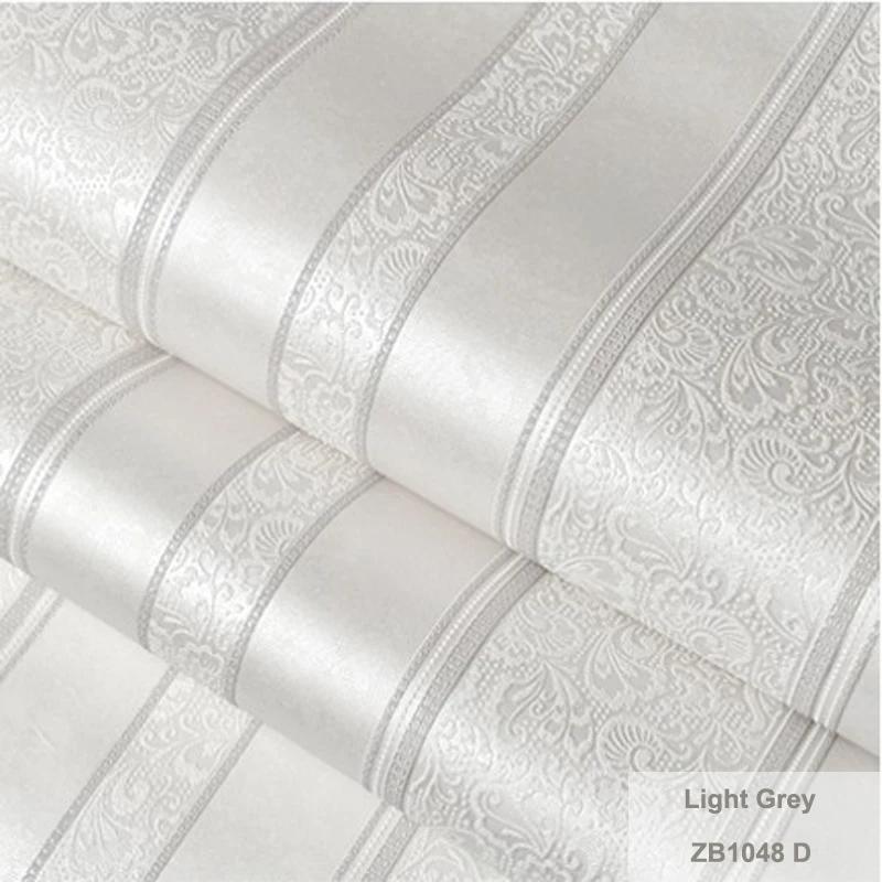 Современные европейские 3D тисненые обои в полоску из нетканого материала в рулоне для гостиной, спальни, фоновые обои, украшение дома