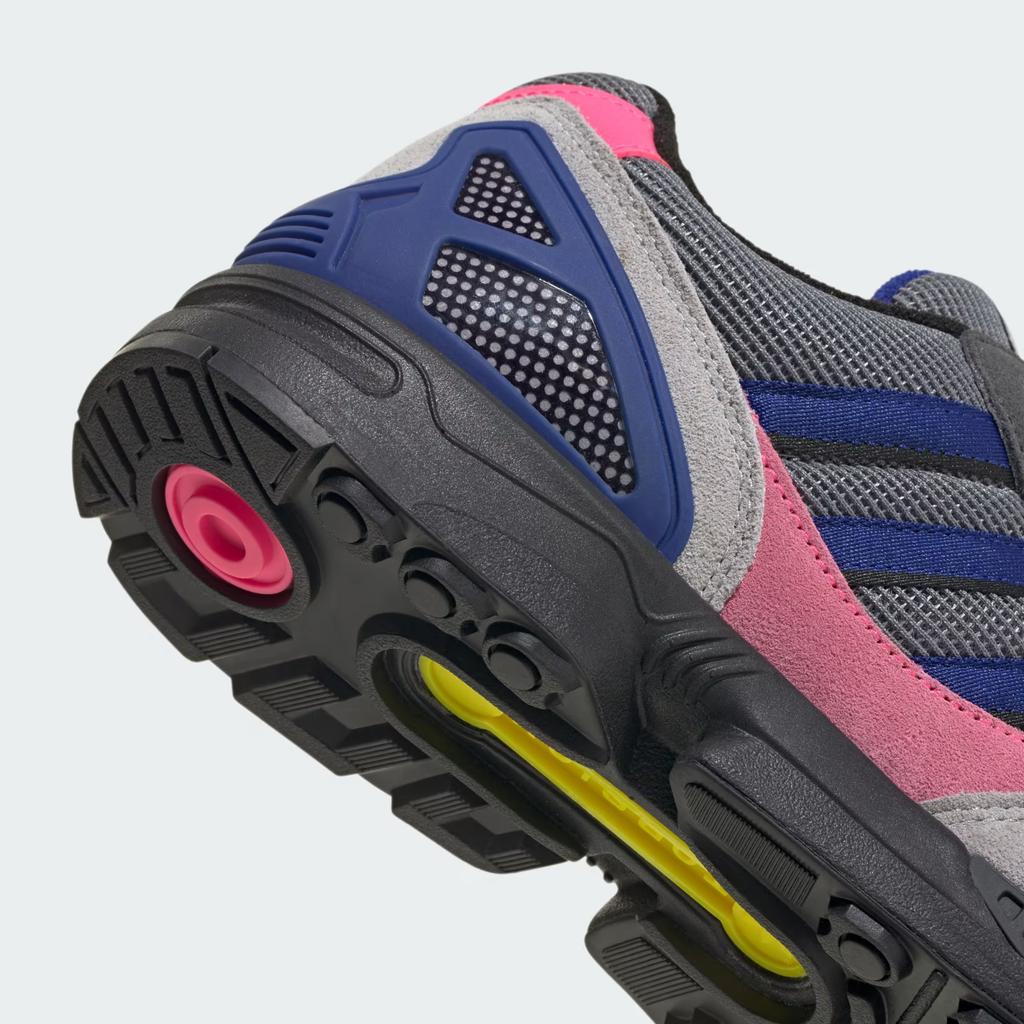 KI1377 adidas ZX 8000 Серый Три Полупрозрачный Синий Яркий Розовый (Мужской)