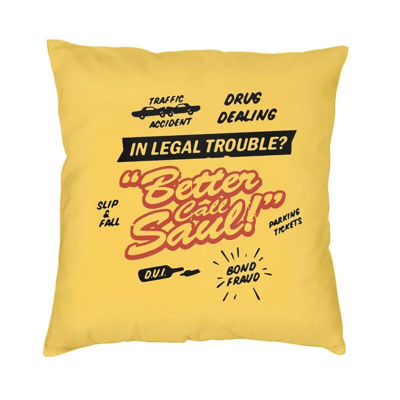 Better Call Saul Cushion Covers Sofa Home Decorative Saul Goodman Square Throw Pillow Case 40x40