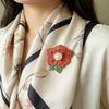 Модные Новые Цветы Женская Брошь Роскошные Высококачественные Цветочные Жемчужные Булавки Модные Женские Для Вечеринки Пальто Платье Шарфа Аксессуары Бижутерия