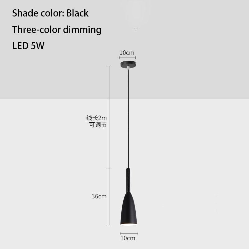 Nordic Modern Creative Chandelier Simple Pendent Multicolor Lamp Single Head Chandelier Спальня Кухня Ресторан Кофе-бар