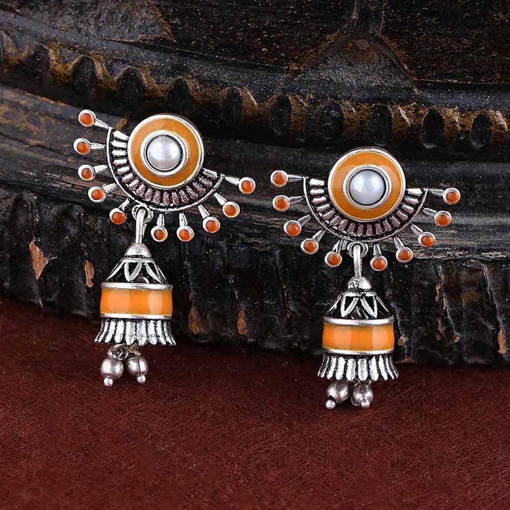 Серьги Voylla Sanwari Bell Motif Jhumka для женщин и девочек