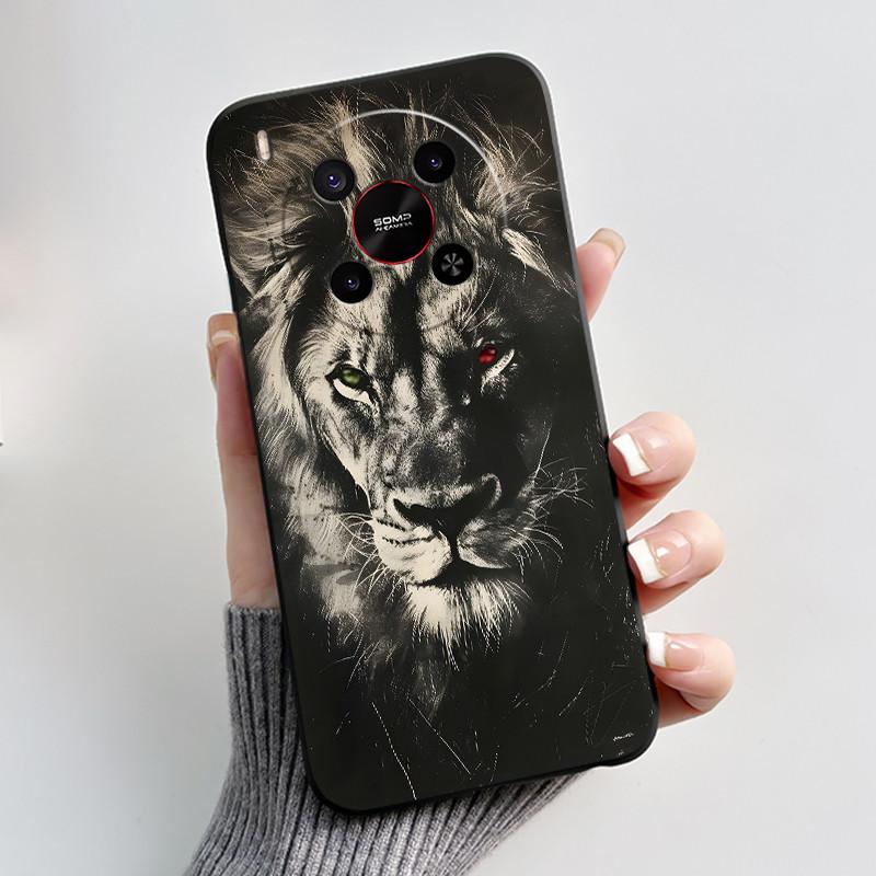 Phone Case For ZTE Blade V70 Max/Nubia V70 Max Soft Silicone Black Case Bright Pattern Pink Sand Beach,Garden Shockproof Shell
