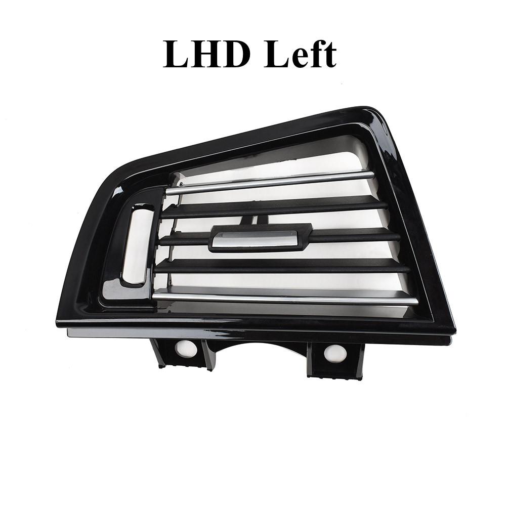 Хромированная черная передняя консоль, решетка кондиционера переменного тока, вентиляционное отверстие для BMW 5 серии F10 F11 520i 525i 528i 530i