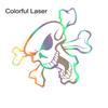 Skeleton Pattern Car Sticker Waterproof Self-adhesive Vinyl Decals Car Window Bumper Motorcycle Decoration Accessories Sticker