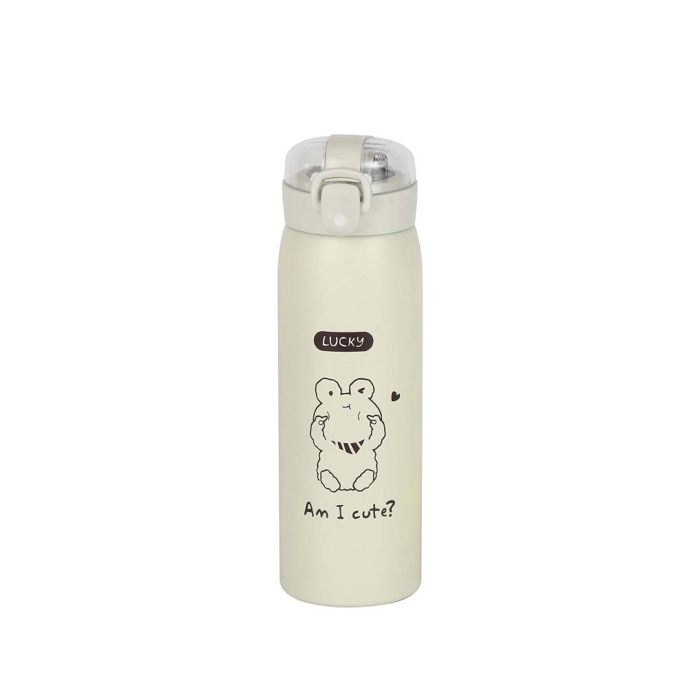 350ml/500ml Thermal Water Bottle Stainless Steel Insulated Cup Cartoon Thermal Flask  Kids