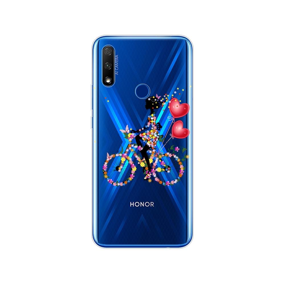 Для Honor 9X Global Case Honor 9X Премиум Чехол Силиконовый ТПУ Мягкая задняя крышка Чехол для телефона Для Huawei Honor 9X Premium STK-LX1 Бампер