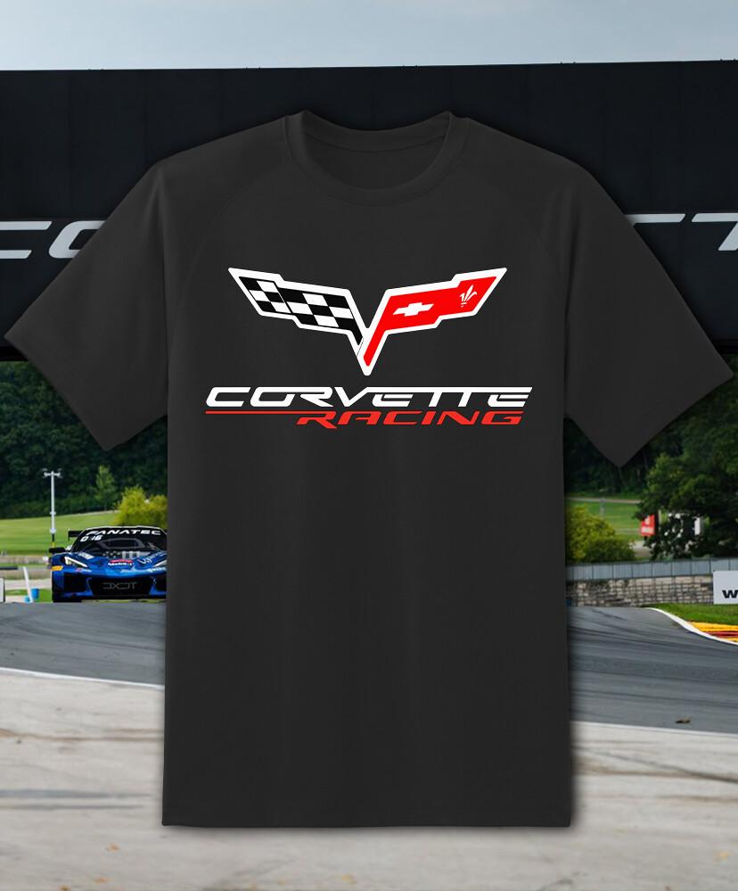 Автомобильная футболка Corvette Racing - Размеры для взрослых и детей до 6XL Быстрая доставка!! Футболка Unisex
