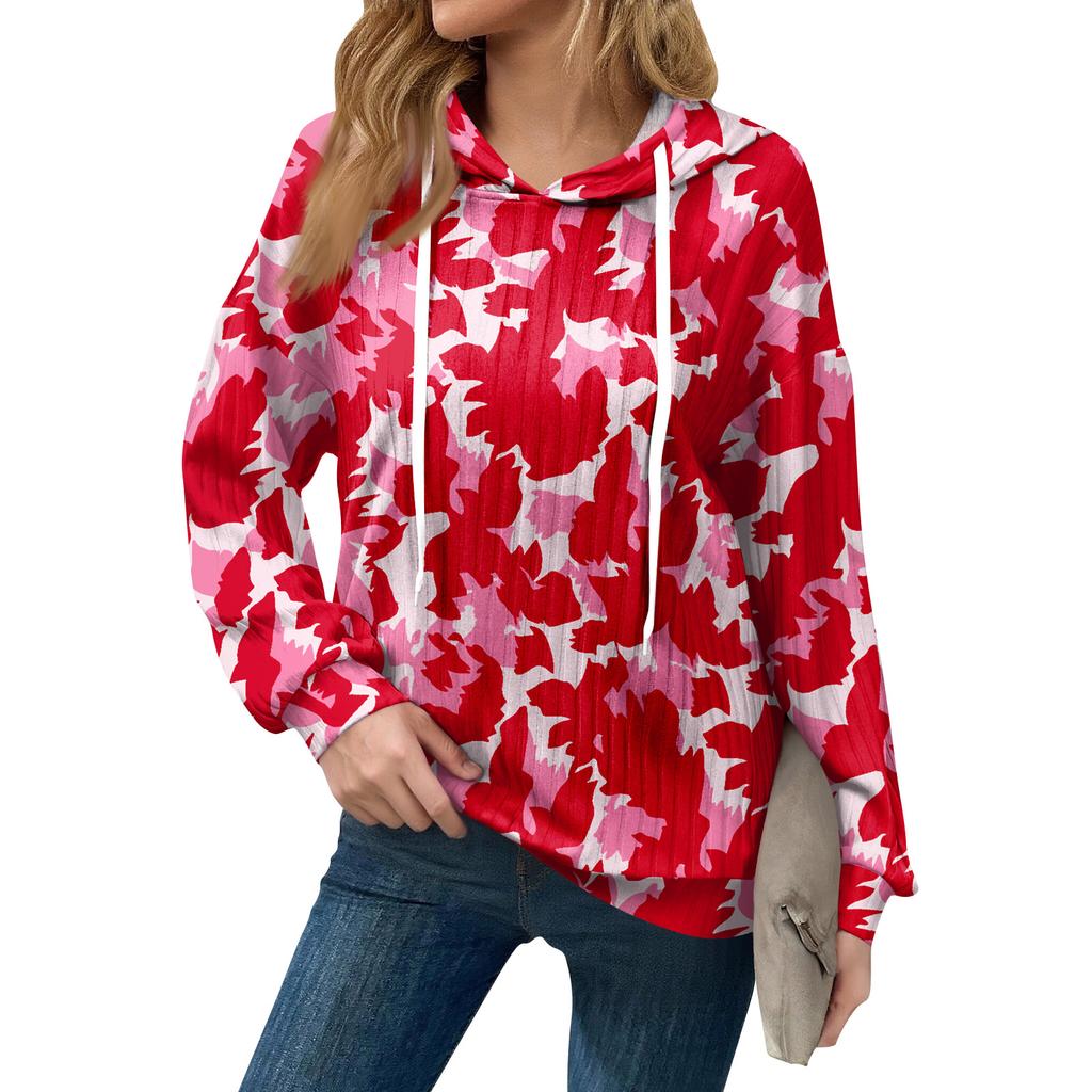 Hoodies For Women Oversized Winter Cute Sweatshirts Pullover Trendy Fall Clothes