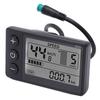 Walfront S866 LCD Дисплейный Измеритель для Электровелосипедов, 24В 36В 48В Панель Управления с Водонепроницаемым Штекером, LCD Дисплей Управление, Одометр, Цифровой Одометр