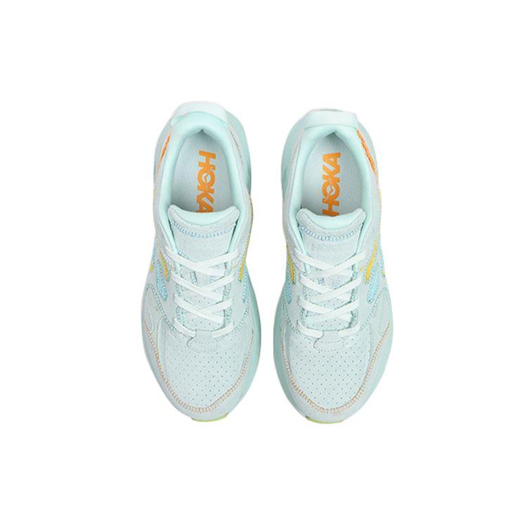 Кроссовки унисекс HOKA Clifton L Embroidery - Blue Glass Radiant-Yellow 1126854-BGRYL