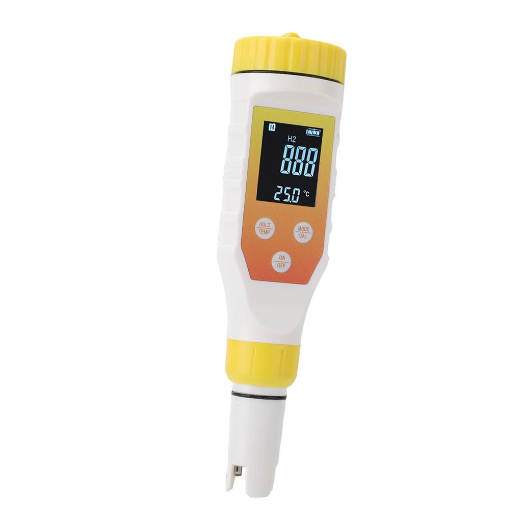 Digital Water Quality Tester 7 In 1 PH EC Hydrogen ORP Salinity Temp Meter Backlit Display Ideal for Home Use