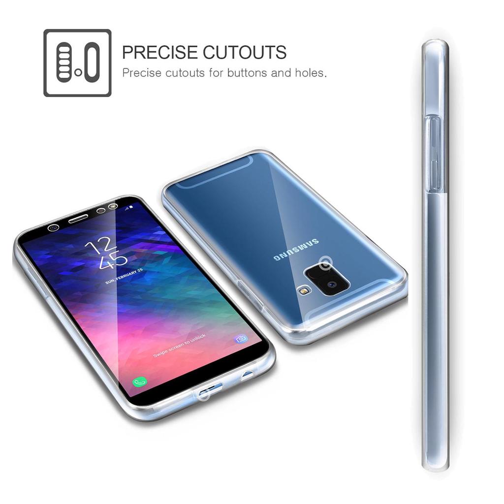 360 Full Body Hard PC Back + Soft TPU Front Phone Case Clear Cover для Huawei Samsung Xiaomi iPhone