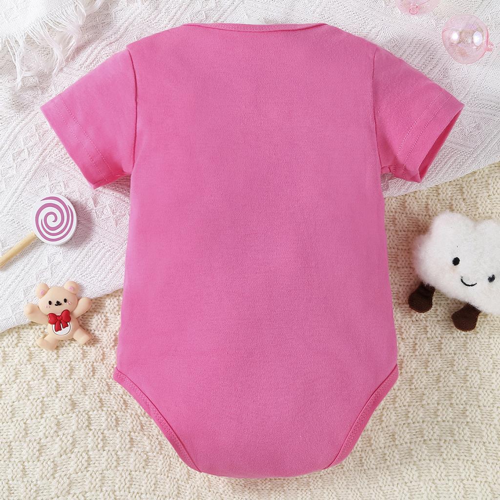 Хлопковый комбинезон для младенцев с принтом «Don't Make Me Call My Mimi» с короткими рукавами, милый комбинезон