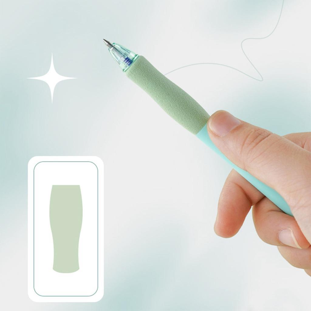 Набор нейтральных ручек, стержень ручки 0,5 мм, 4 синие нейтральные ручки, канцелярские принадлежности для студентов 0,8 мл