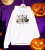 Happy Halloween Cartoon Goosey Printed Hoodies Man Fleece Comfortable Hoody Casual Hip Hop Streetwear All-Match Male Pullovers