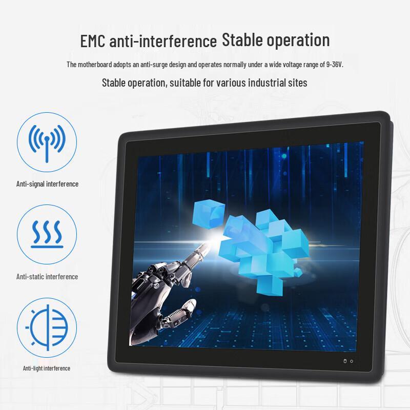 Senke 15.6-inch Industrial Touchscreen All-in-One PC CN plug (adapter included)