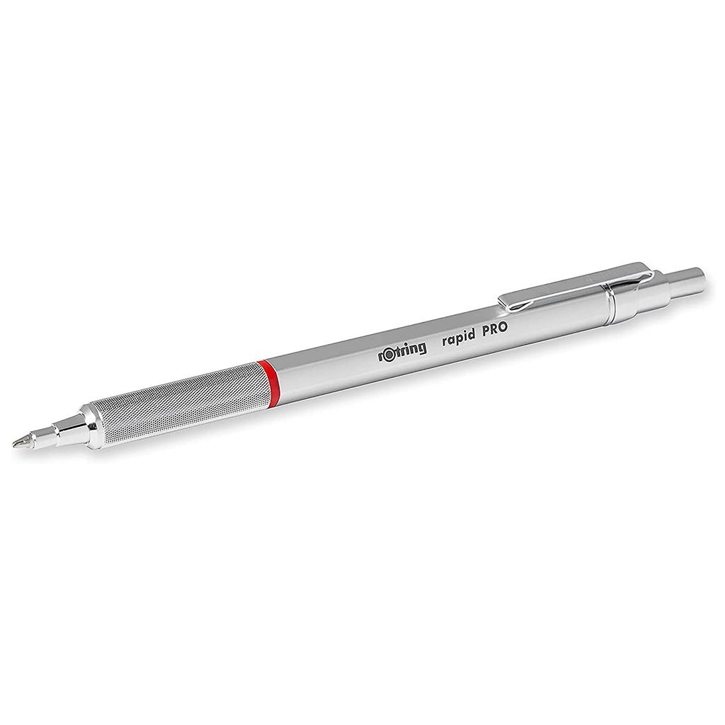 Rotring Rapid Pro Ballpoint Pen, Silver, Medium, 1904291