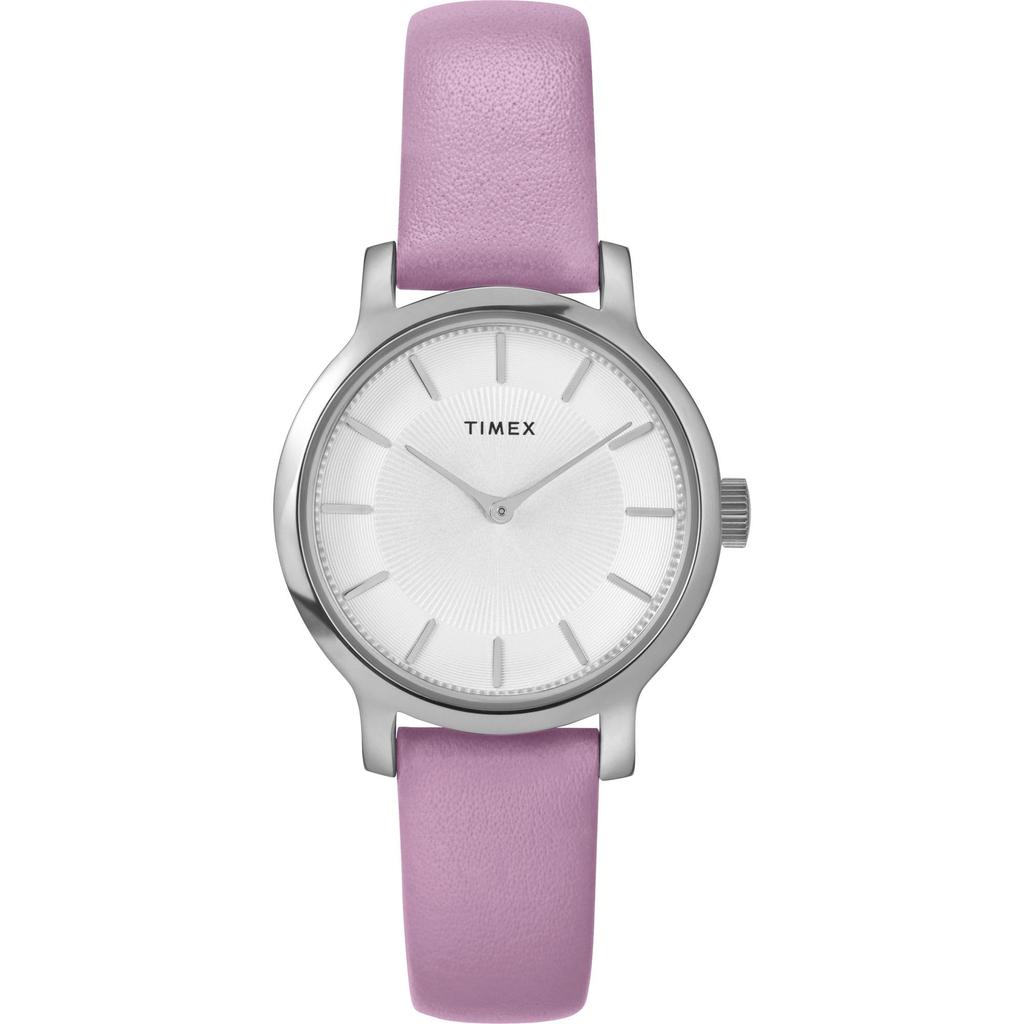 Transcend Transcend Silver Dial Brass Mineral Glass Quartz Watch Brand TW2W54800 Pink [TIMEX] Women's [Item]