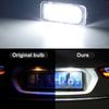 2Pcs Car LED Number Backlight Lamp License Plate Lights Canbus For Jaguar Ford Transit Fiesta Focus Mondeo Kuga Galaxy Ranger Edge