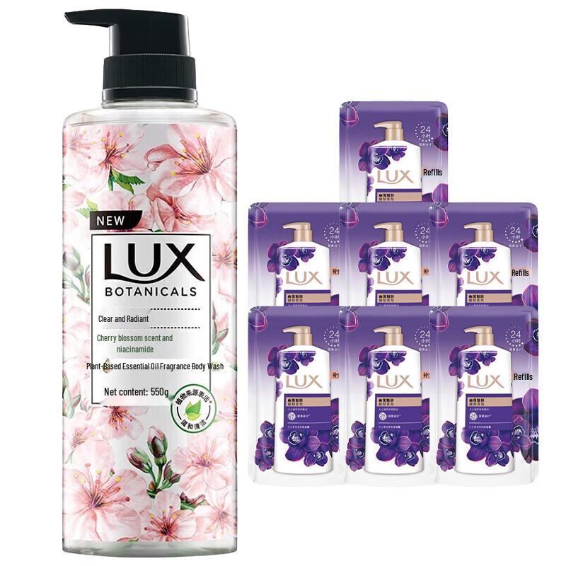 Lux Cherry Blossom Niacinamide Shower Gel Pack