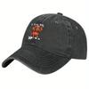I Love My Dachshund Dog Graphic Baseball Cap Polyester Adjustable Outdoor Casual Hat Unisex