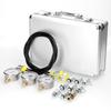 Hydraulic Pressure Gauge Kit Excavator Hydraulic Pressure Meauring Device with 9 Couplings 3