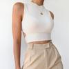 Sexy Backless Women Tank Top Bandage Slim Crop Top Summer 2023 Casual Streetwear Tops Solid Cotton Soft Criss Cross Top